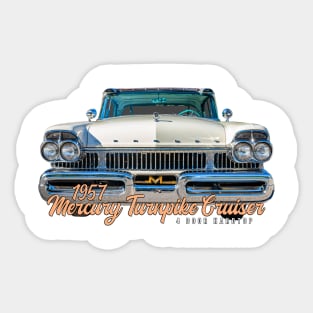 1957 Mercury Turnpike Cruiser 4 Door Hardtop Sticker